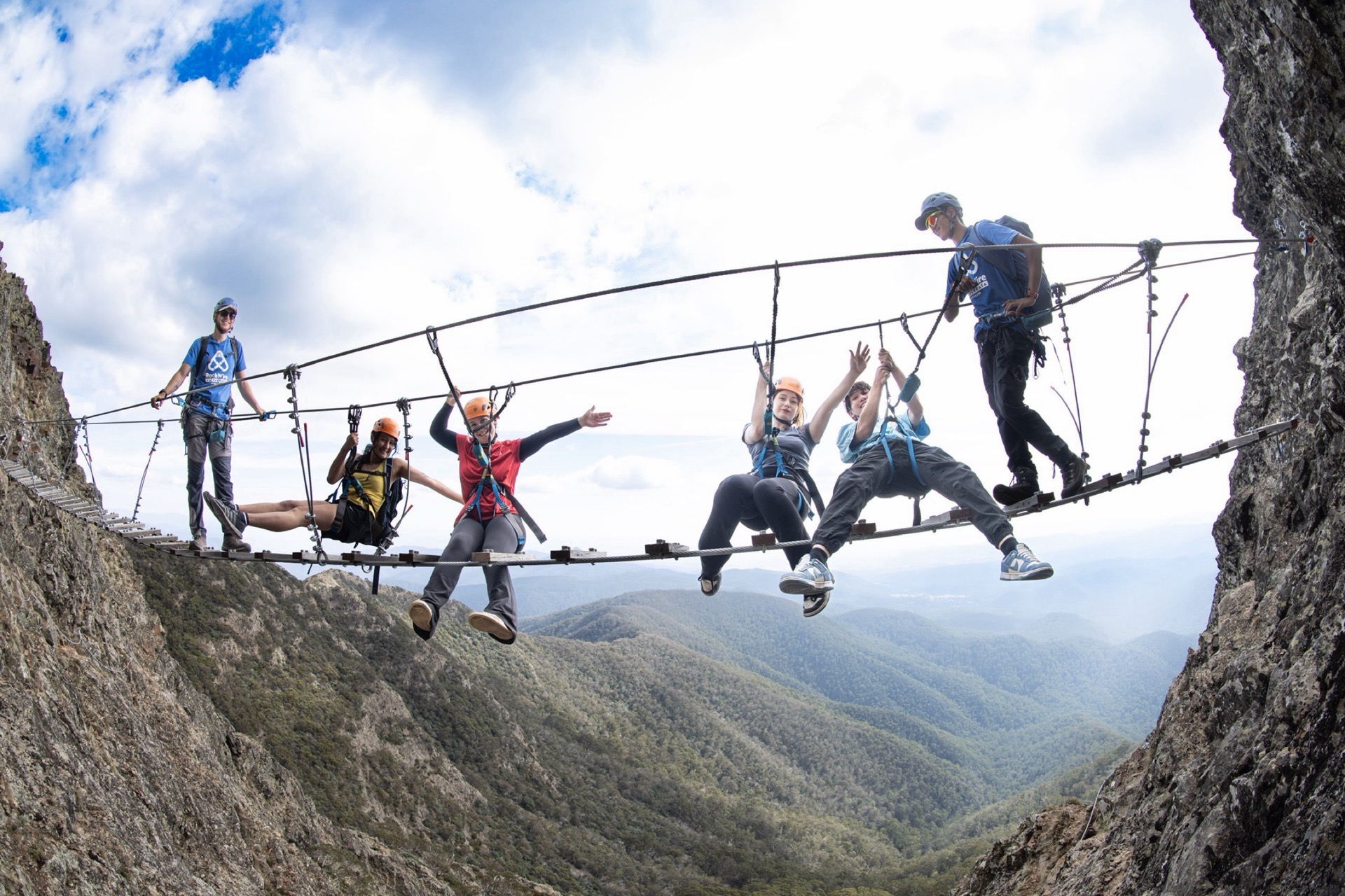 RockWire Via Ferrata Mt Buller